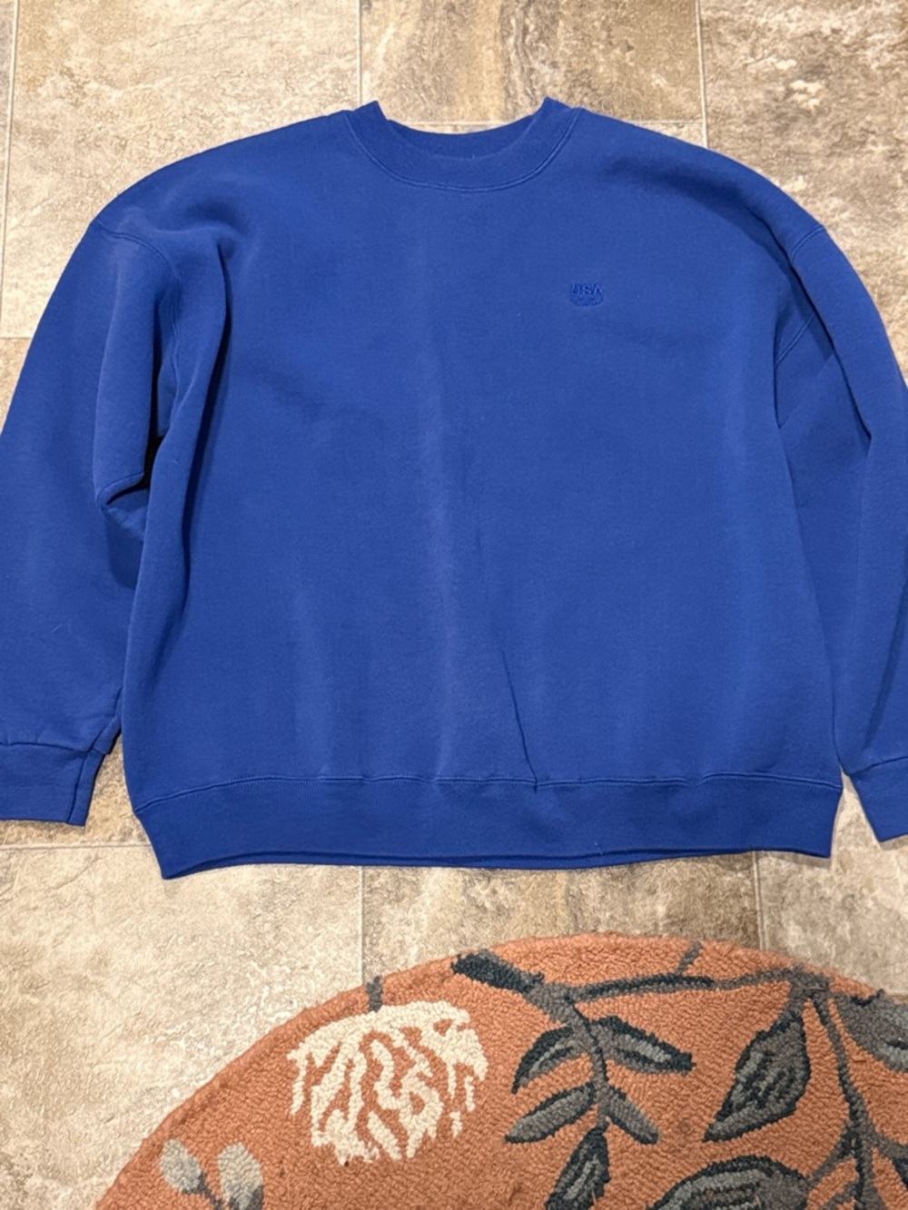 Vintage USA Olympics JcPenney Blue Pullover Sweatshirt